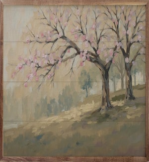 Spring Pink Blossom Tree